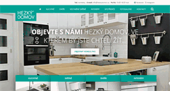 Desktop Screenshot of hezkydomov.cz
