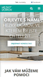 Mobile Screenshot of hezkydomov.cz